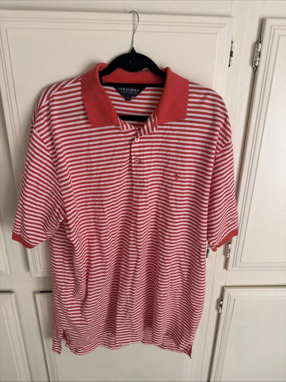 POLO GOLF Ralph Lauren Polo Striped Short Sleeve Pima Cotton Men’s XL